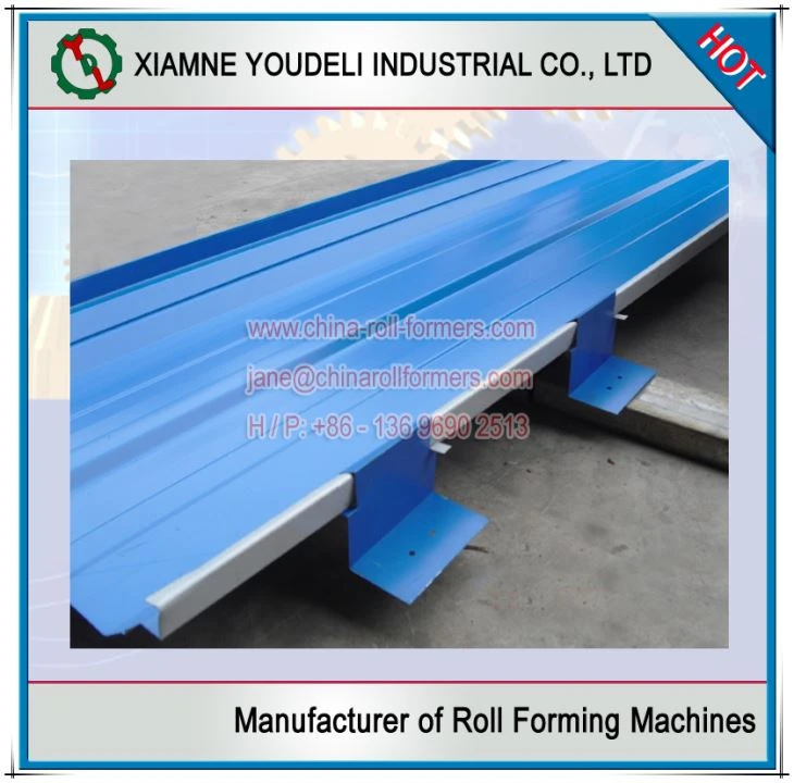 Bolt Less Standing Seam Metal Roof Roofing Machine Bolt Less Standing Seam Metal Roof Roofing Machine